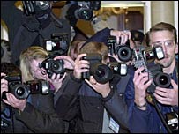 Paparazzi photographers